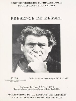 cover image of Présence de Kessel